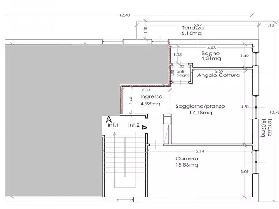 Immagine 9 di Attico in vendita  in Via Giovanni Ignazio Molina, 10 a Roma