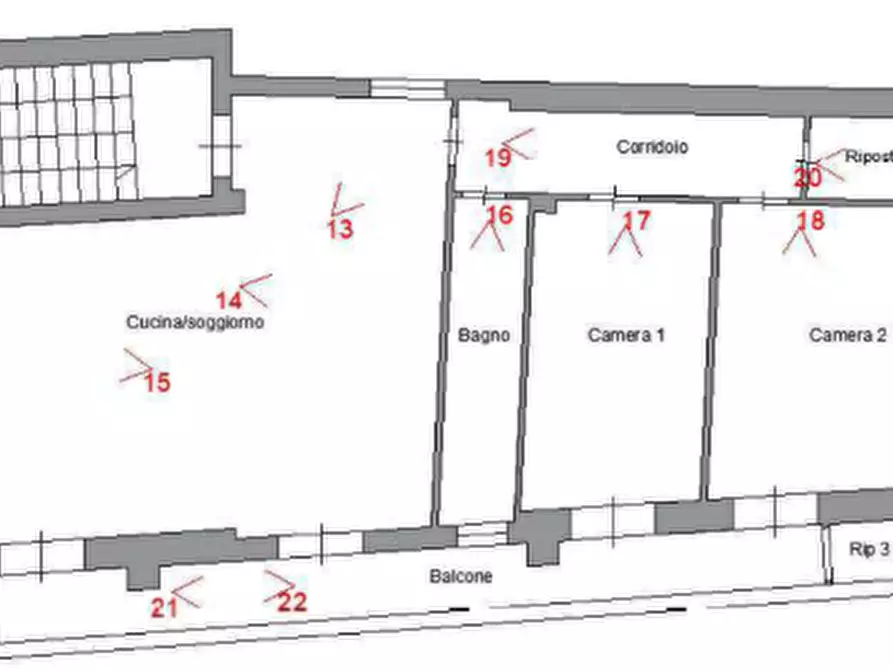 Immagine 1 di Appartamento in vendita  in Via S. Marcellino, 26 a Marigliano