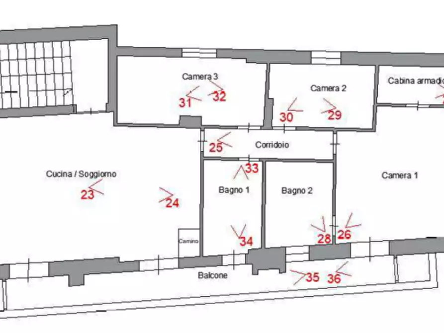 Immagine 16 di Appartamento in vendita  in Via S. Marcellino, 26 a Marigliano