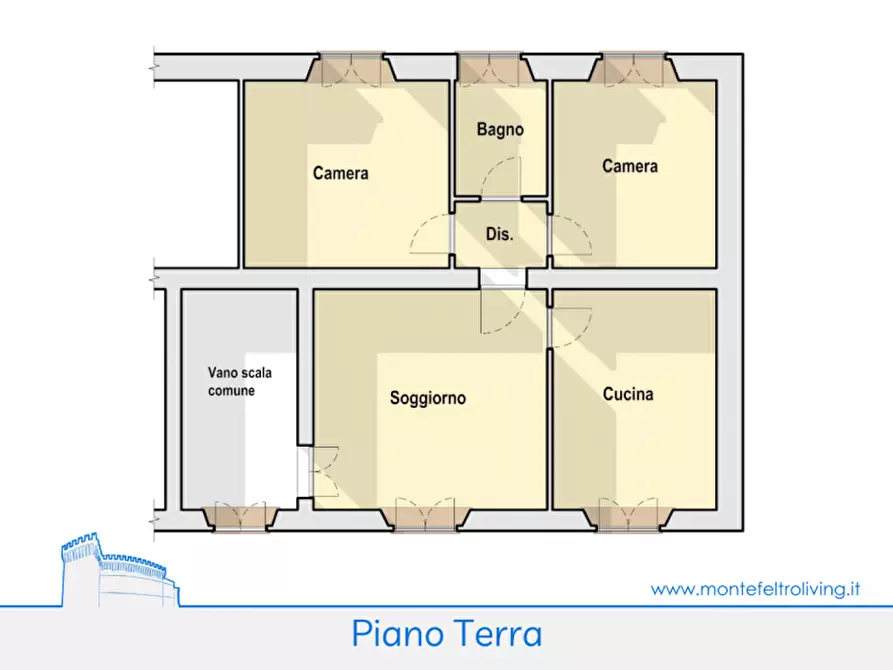 Immagine 9 di Appartamento in vendita  in Via Roma a Sestino