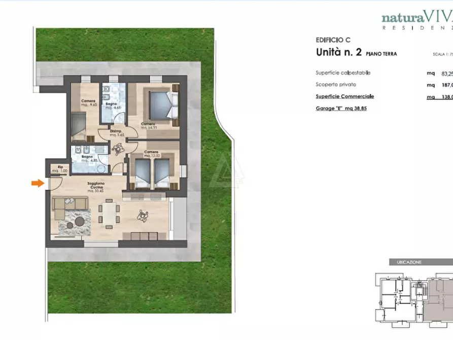 Immagine 15 di Appartamento in vendita  in Via Alessandro Manzoni a Castelfranco Veneto