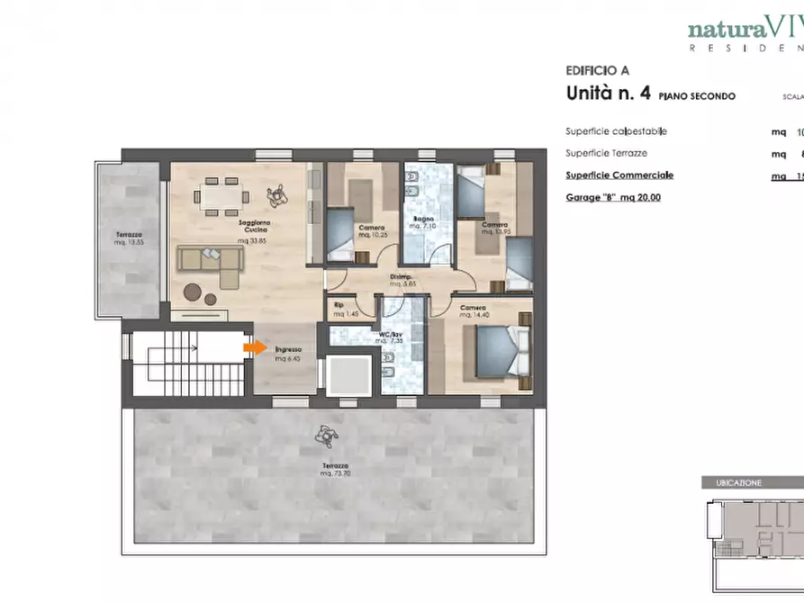 Immagine 20 di Appartamento in vendita  in Via Alessandro Manzoni a Castelfranco Veneto