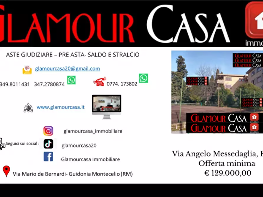 Immagine 1 di Appartamento in vendita  in Via Angelo Messedaglia a Roma