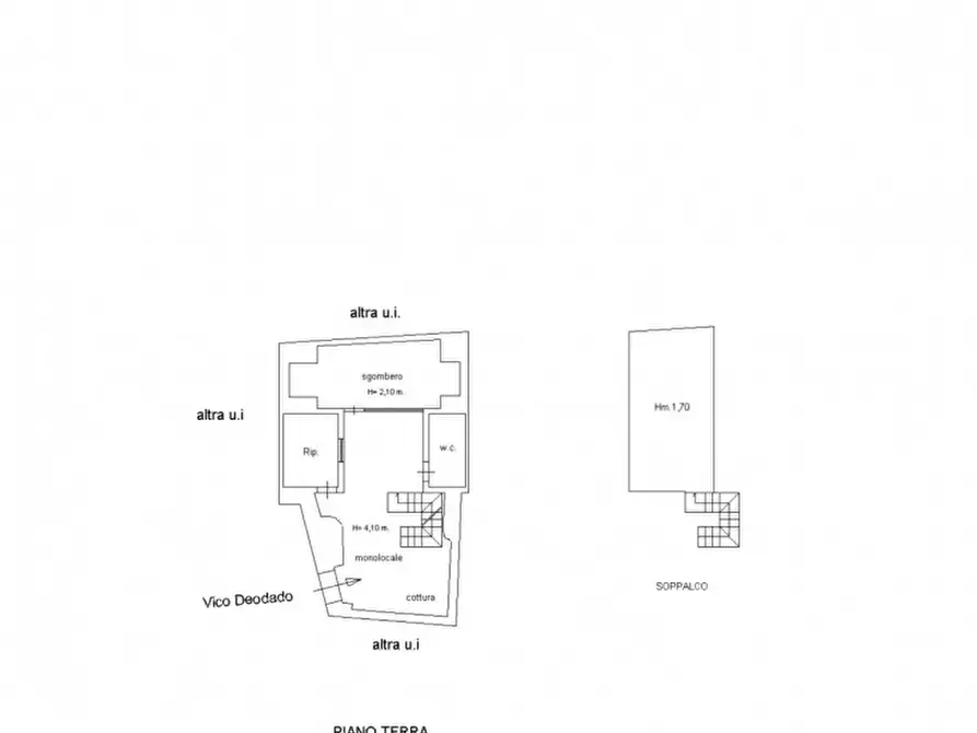 Immagine 9 di Loft/Open space in vendita  in Vico Deodato a Modica
