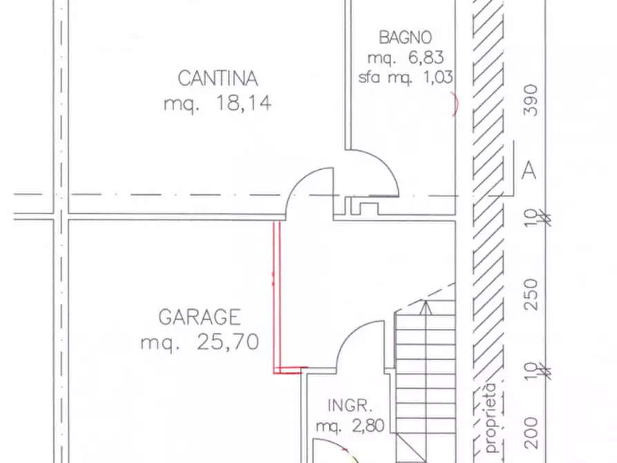 Immagine 16 di Villetta a schiera in affitto  in Via Lorenzo Canozio 17 a Lendinara