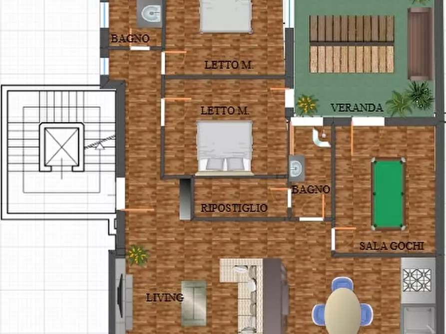 Immagine 21 di Appartamento in vendita  in via firenze, 60 a Andria