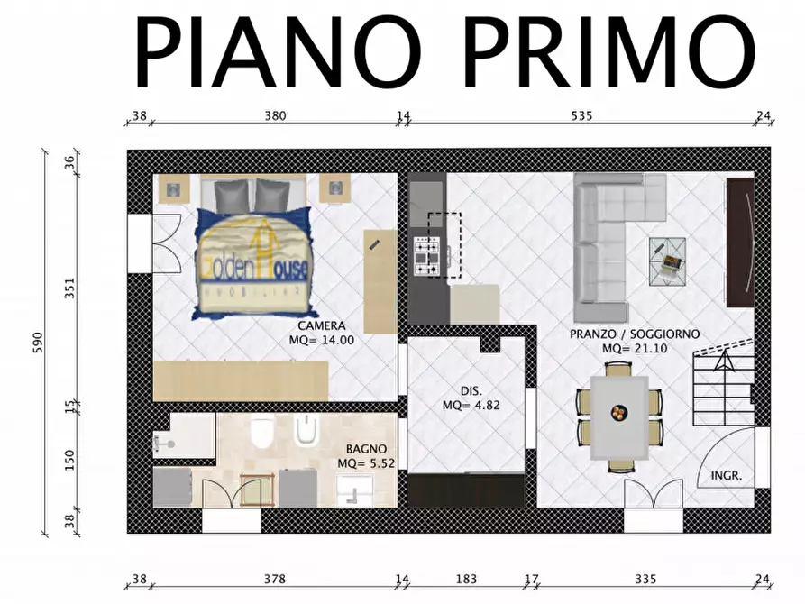 Immagine 14 di Appartamento in vendita  in Via Fascinata, 94/6 a Argenta