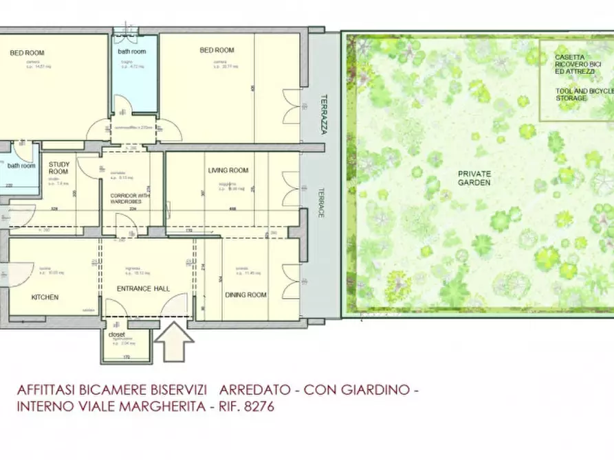 Immagine 22 di Appartamento in affitto  in Contrà della Piarda a Vicenza