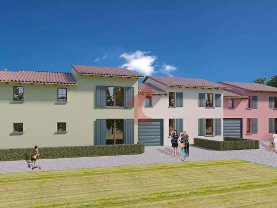 Immagine 2 di Villetta a schiera in vendita  in Via Mortuzzi a Fontevivo