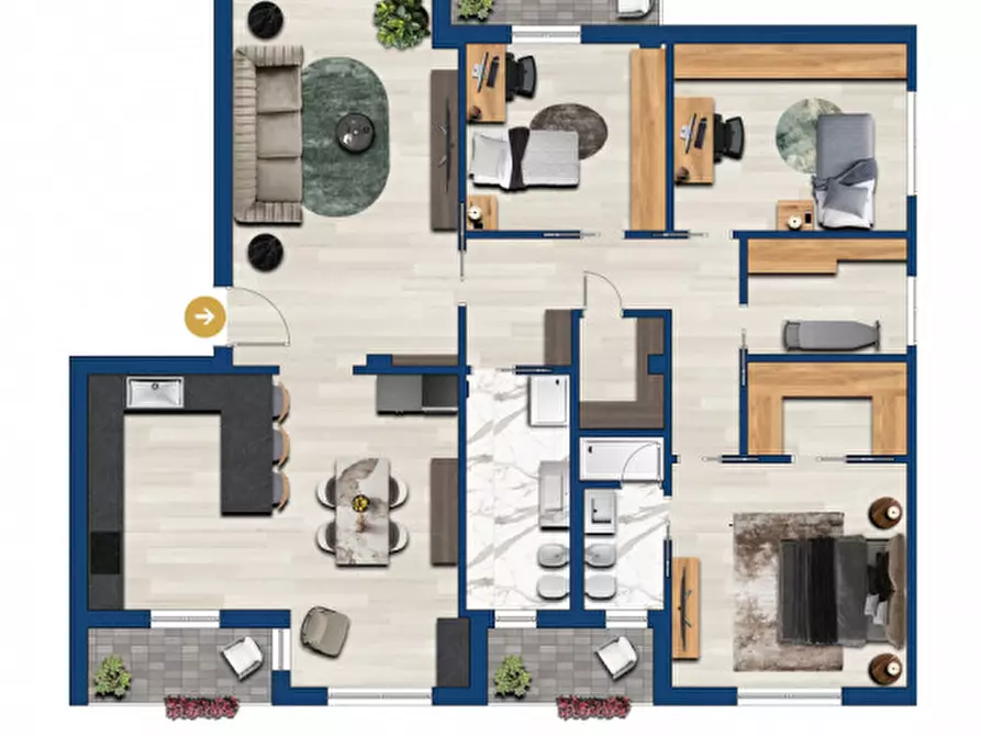 Immagine 32 di Appartamento in vendita  in Via Santa caterina 73 a Montescaglioso