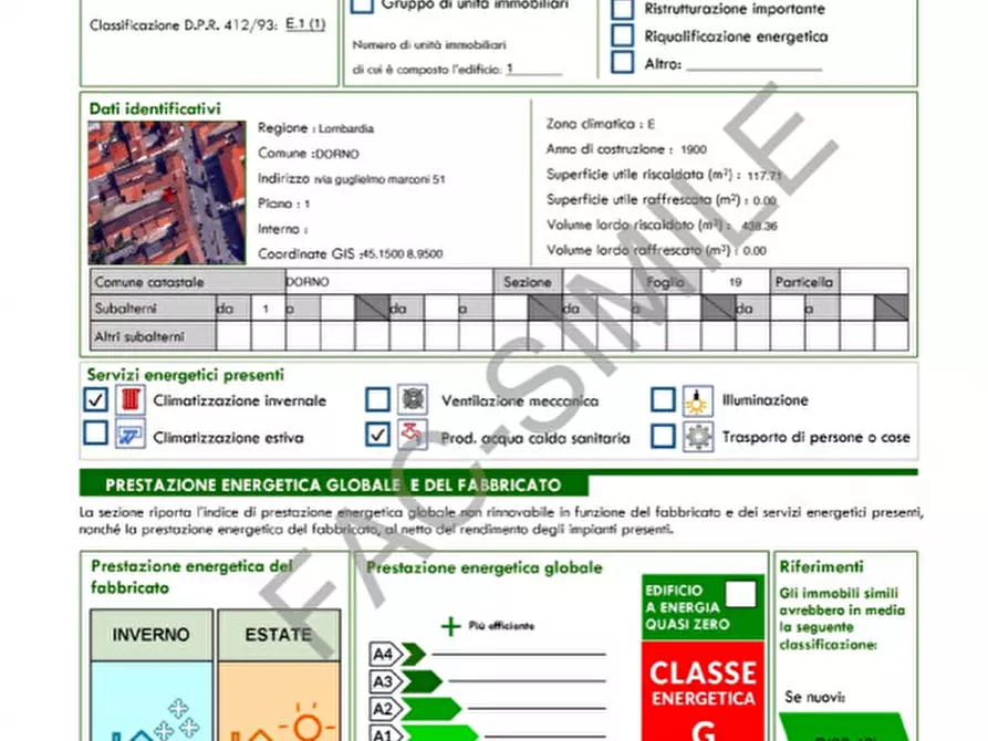 Immagine 28 di Villetta a schiera in vendita  in via Guglielmo Marconi n° 53 a Dorno