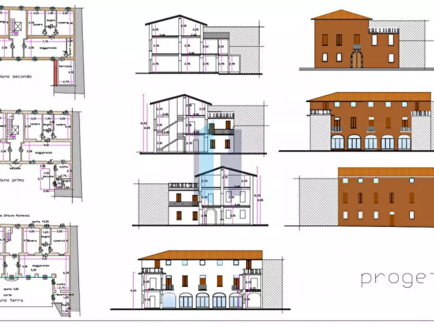 Immagine 2 di Palazzo in vendita  in Via Ottavio  24 a Pontevico