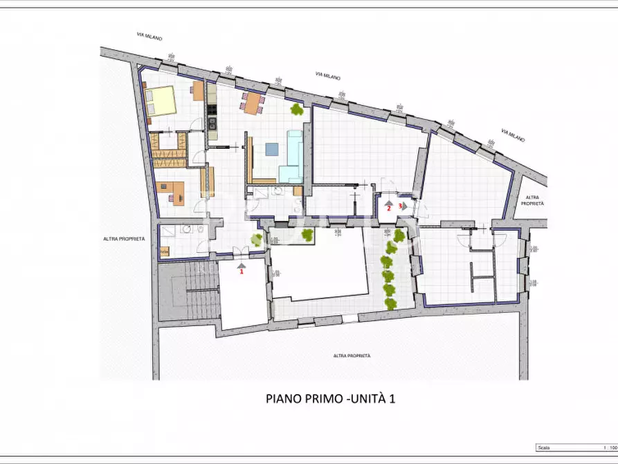 Immagine 1 di Appartamento in vendita  in VIA MILANO a Como