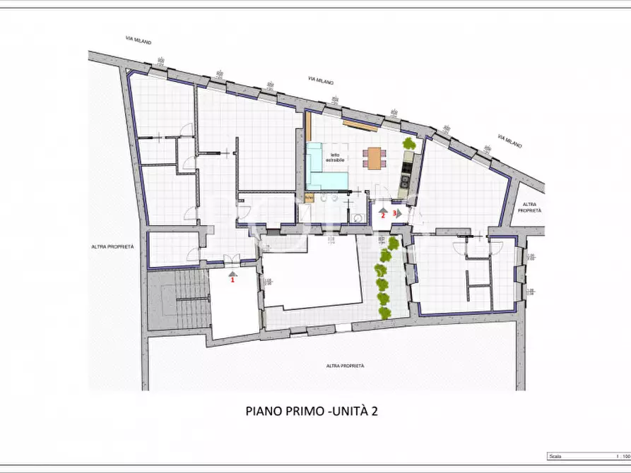 Immagine 1 di Appartamento in vendita  in VIA MILANO a Como