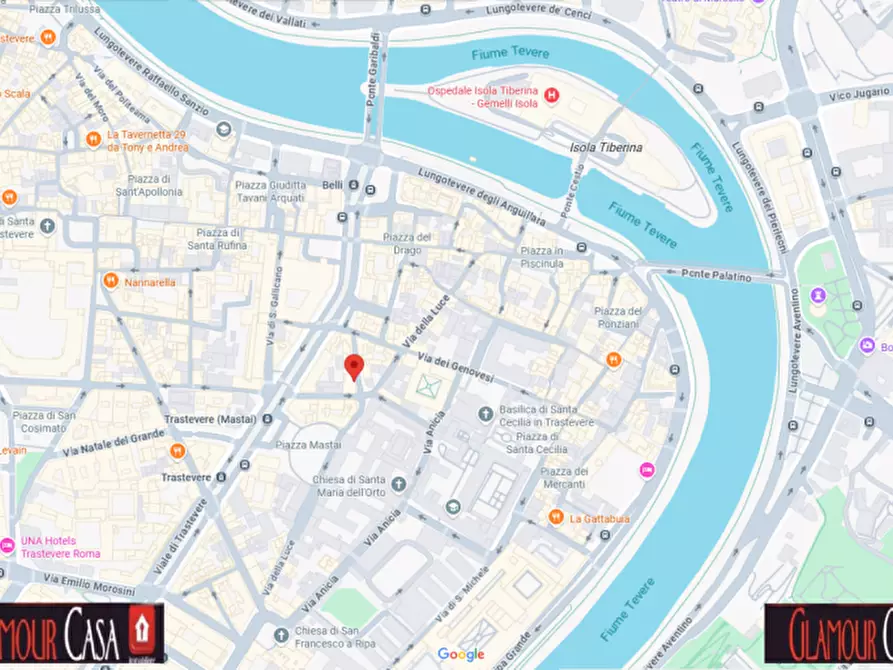 Immagine 6 di Bed & Breakfast in vendita  in Via di San Crisogono a Roma