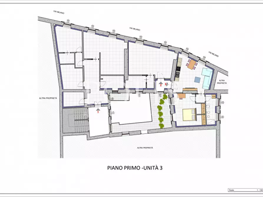 Immagine 1 di Appartamento in vendita  in VIA MILANO a Como