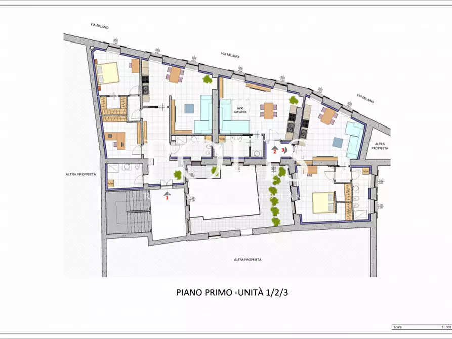 Immagine 1 di Appartamento in vendita  a Como