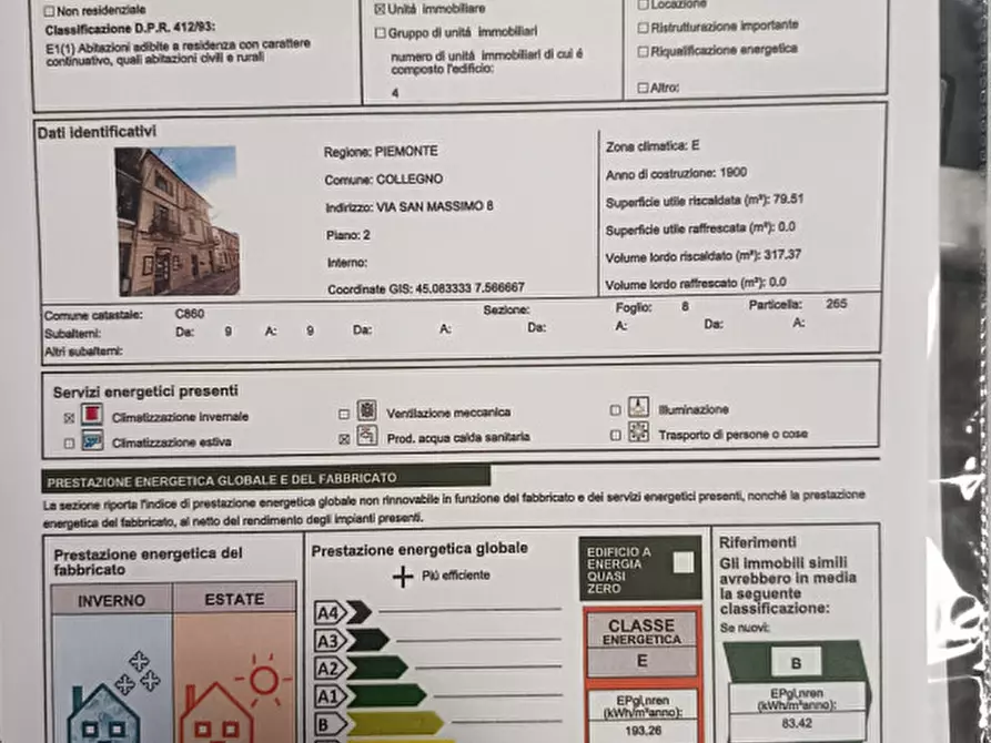 Immagine 27 di Appartamento in vendita  in Via San Massimo 8 a Collegno