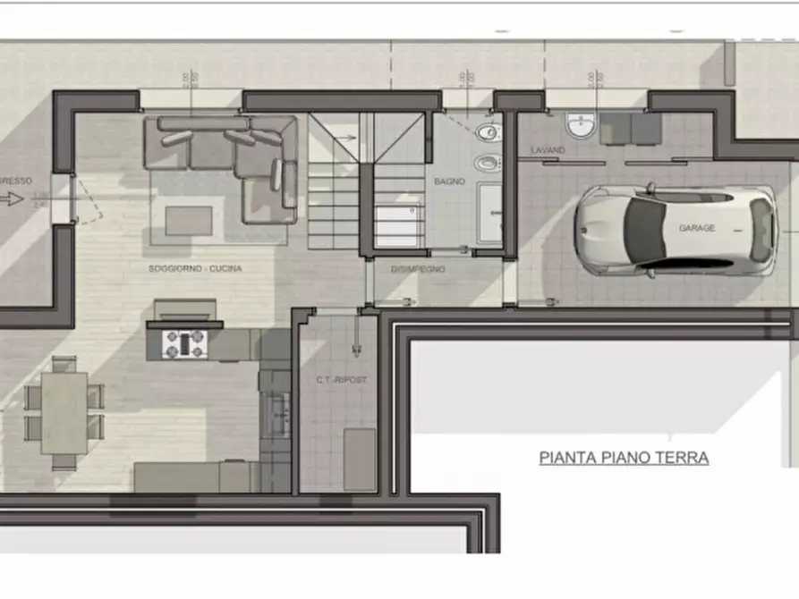 Immagine 27 di Casa trifamiliare in vendita  in via di Bella a Montegrotto Terme