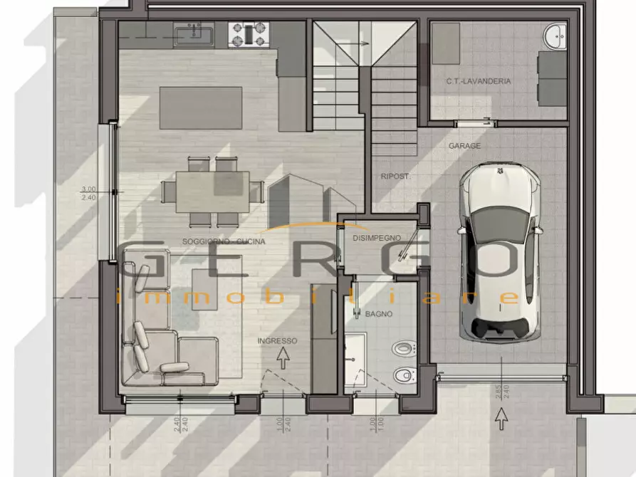 Immagine 29 di Casa trifamiliare in vendita  in Via Antonio Meucci a Montegrotto Terme