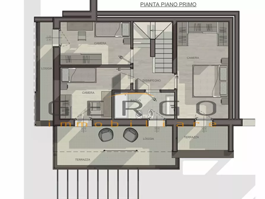 Immagine 30 di Casa trifamiliare in vendita  in Via Antonio Meucci a Montegrotto Terme