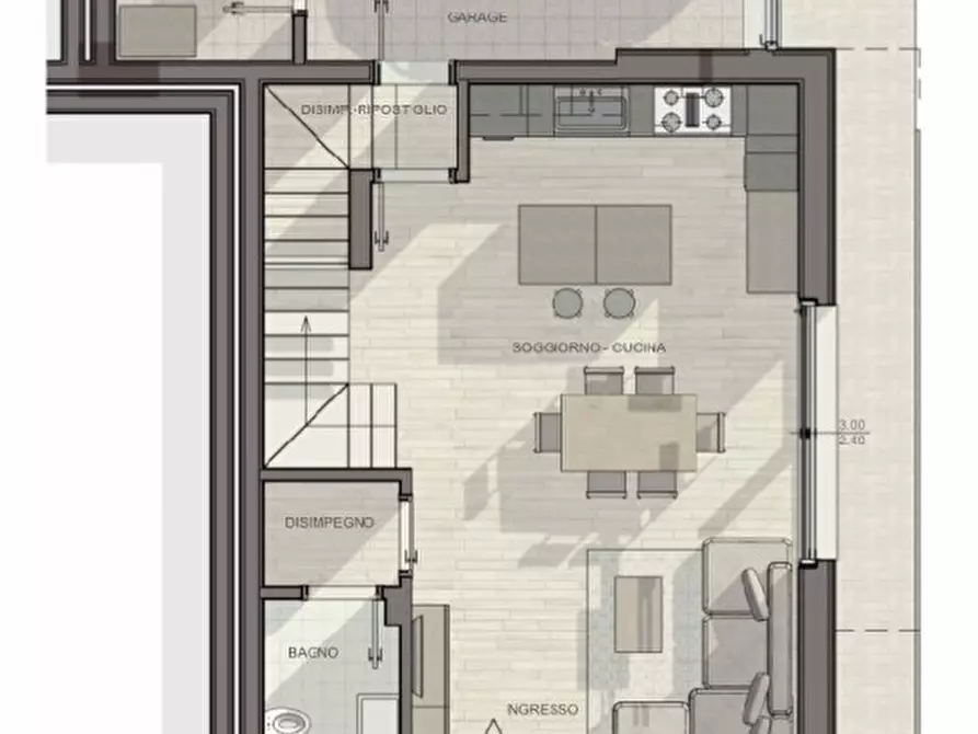 Immagine 26 di Casa trifamiliare in vendita  in via di Bella a Montegrotto Terme