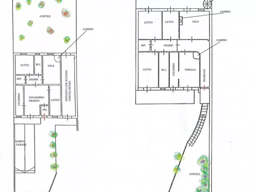 Immagine 18 di Casa bifamiliare in vendita  in VIA CANOSA, 369 a Andria