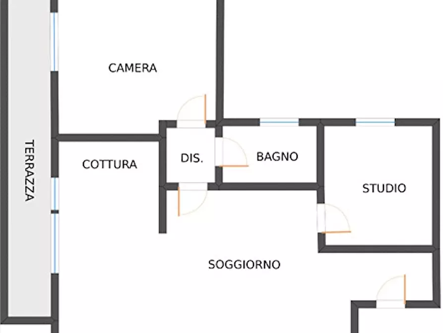 Immagine 20 di Appartamento in vendita  in Corso Giuseppe Mazzini 163 a Livorno