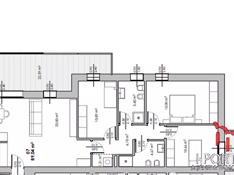 Immagine 8 di Appartamento in vendita  in Via Cà Lin a Venezia