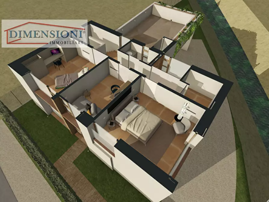 Immagine 3 di Villa in vendita  in Via Montegrotto a Abano Terme