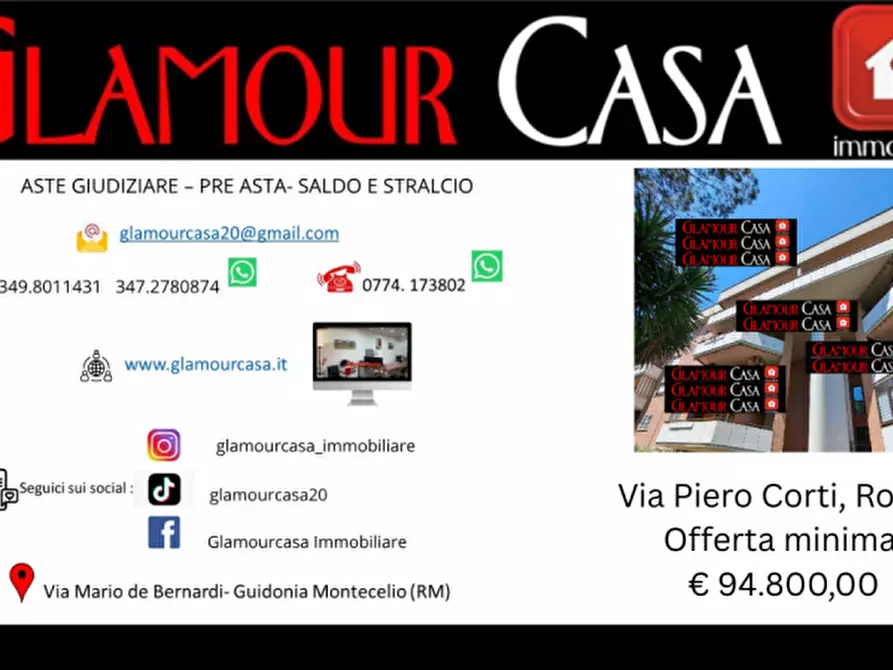 Immagine 1 di Appartamento in vendita  in Via Piero Corti a Roma