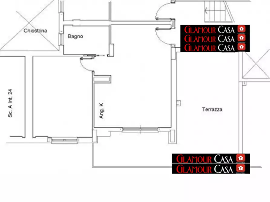 Immagine 26 di Appartamento in vendita  in Via Piero Corti a Roma