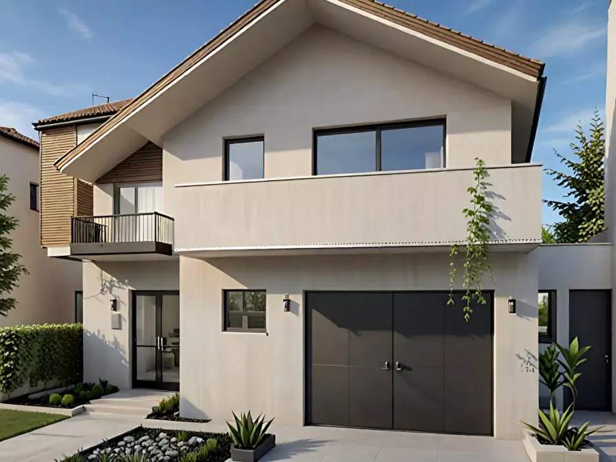 Immagine 7 di Casa bifamiliare in vendita  in via Galileo Galilei a Montebelluna