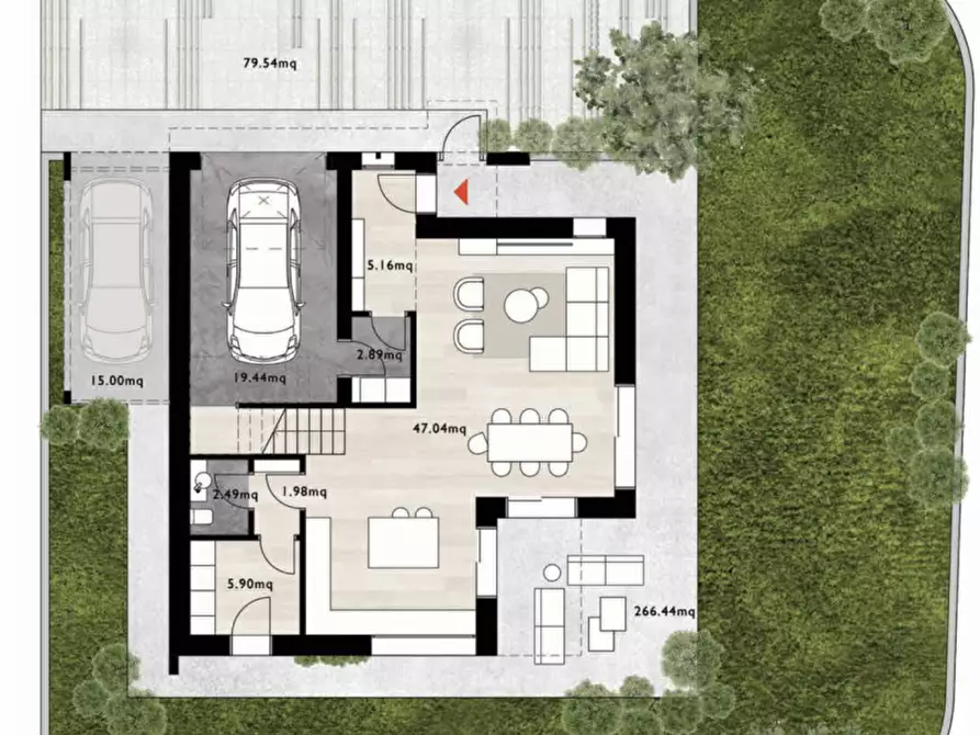 Immagine 24 di Casa indipendente in vendita  in via Galileo Galilei a Montebelluna