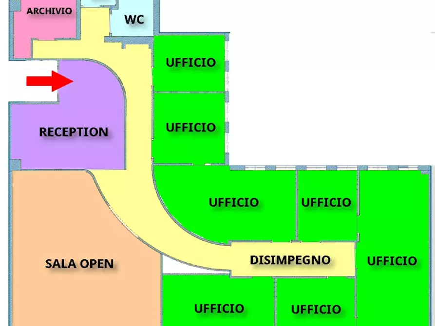 Immagine 20 di Ufficio in vendita  in Via vecchia Ferriera, 4 a Vicenza