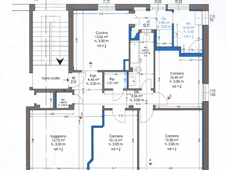 Immagine 8 di Appartamento in vendita  in via Villanova a San Bonifacio