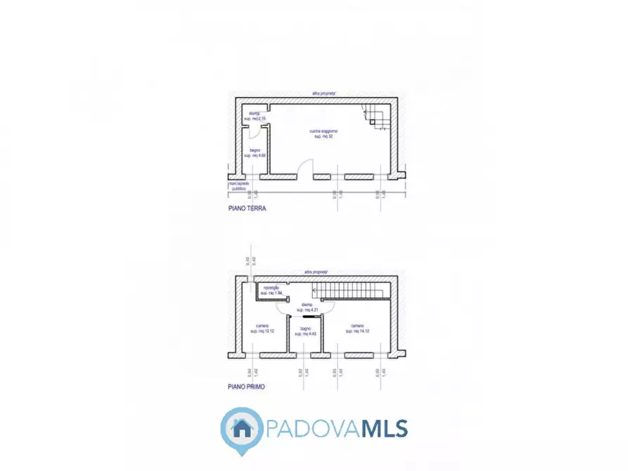 Immagine 6 di Villetta a schiera in vendita  in Via Delle Grole a Monselice