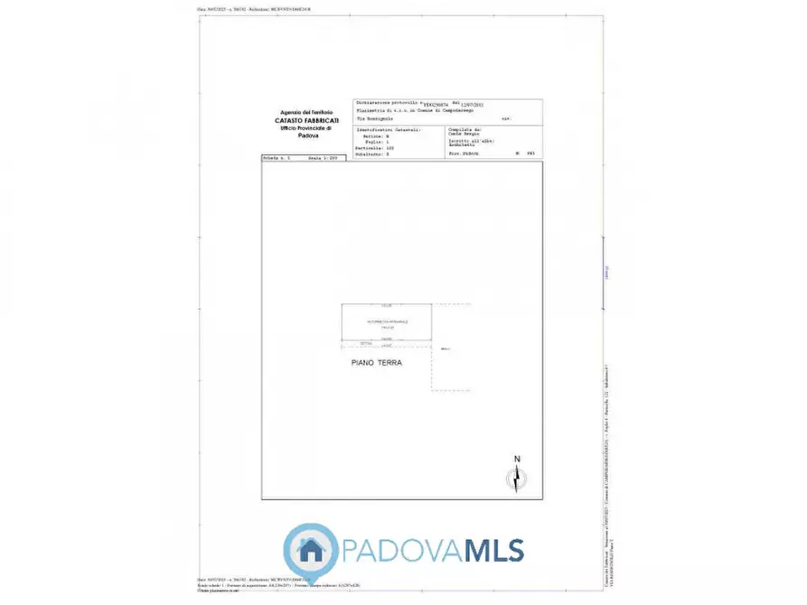 Immagine 7 di Terreno in vendita  in Via Rossignolo, 58 a Campodarsego