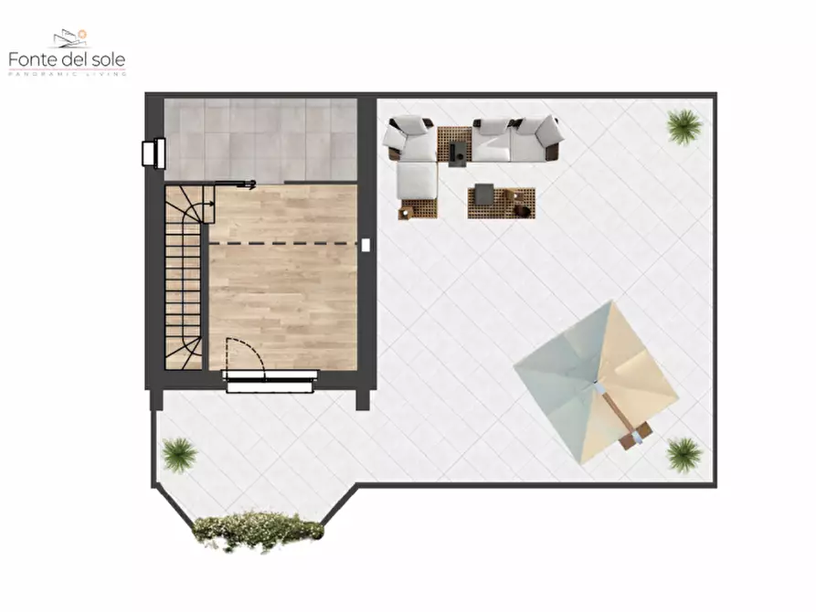 Immagine 23 di Attico in vendita  in Via di Vigna Murata a Roma