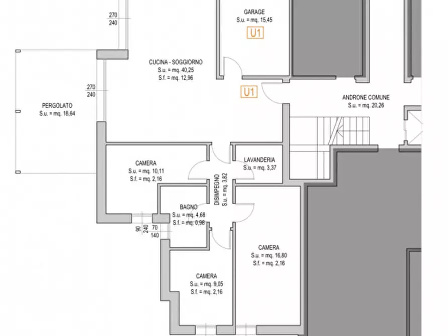 Immagine 23 di Appartamento in vendita  in Via Matteotti a Trevignano
