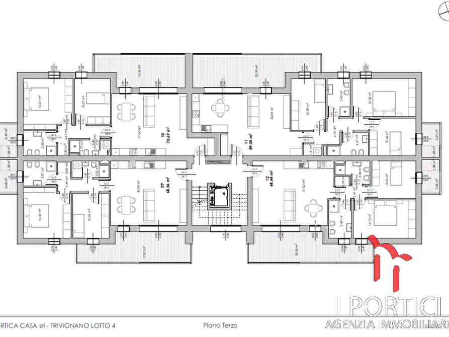 Immagine 15 di Attico in vendita  in via Ca Lin a Venezia