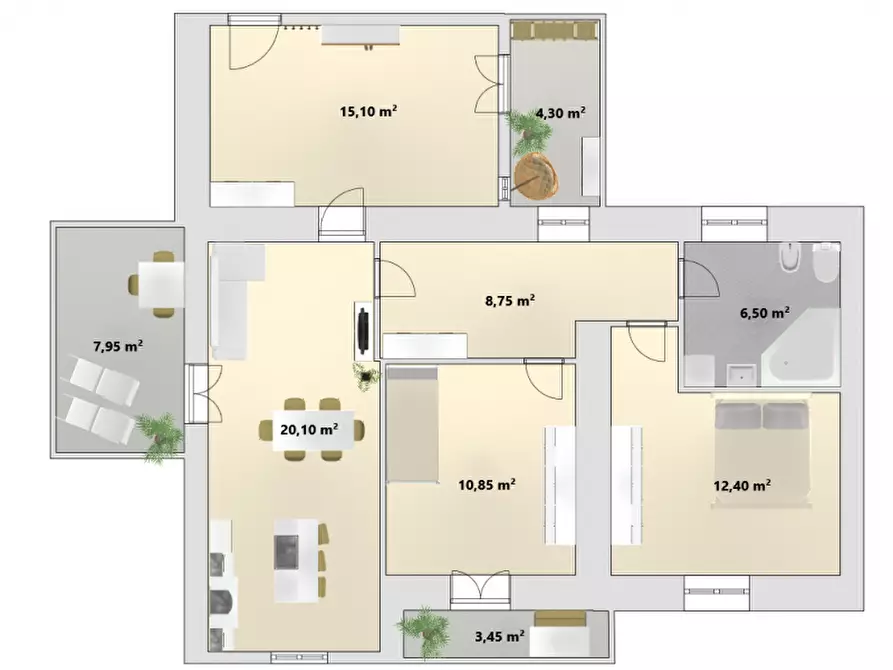 Immagine 15 di Appartamento in vendita  in Via Vegri a Caldonazzo