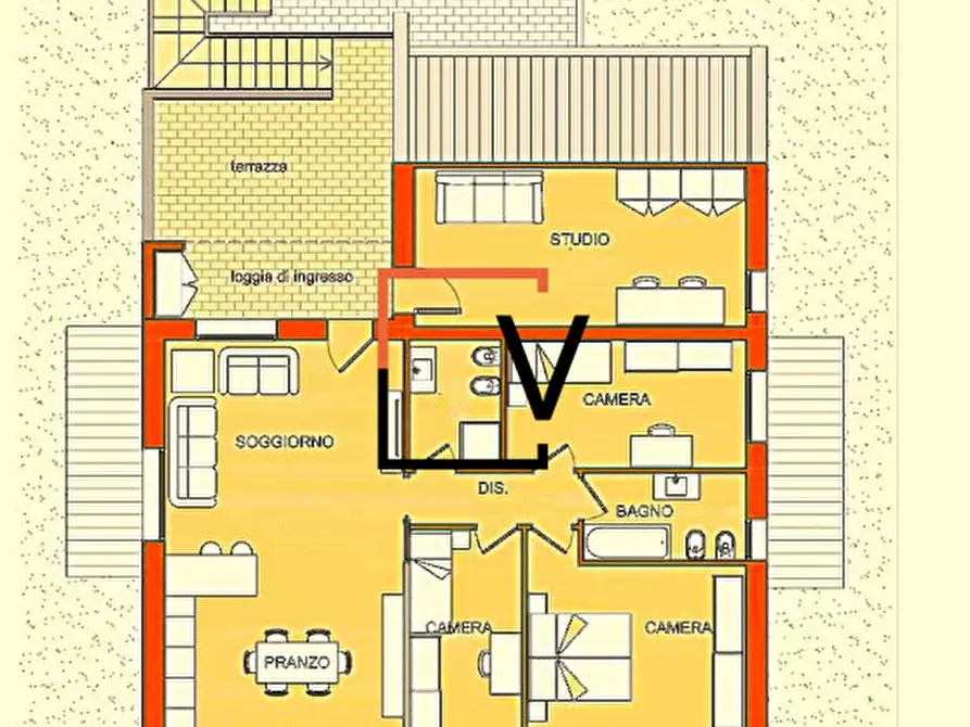 Immagine 11 di Appartamento in vendita  in Via Ghetto a Mogliano Veneto