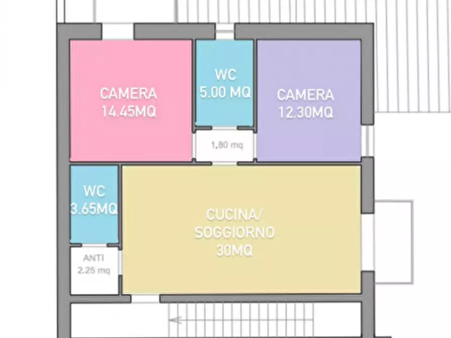 Immagine 2 di Appartamento in vendita  a Povegliano Veronese