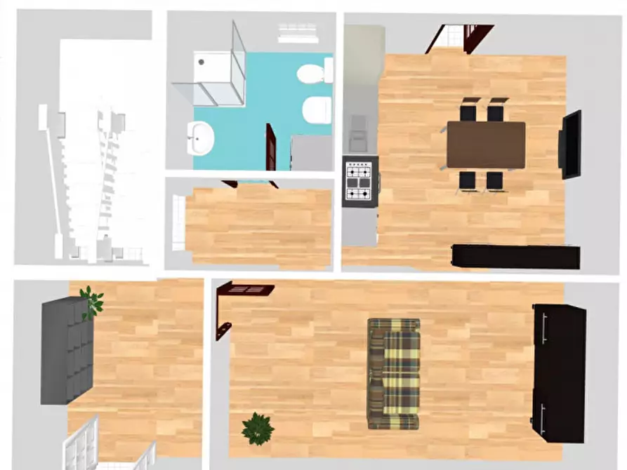 Immagine 31 di Villetta a schiera in vendita  in Via Olimpia a Matino