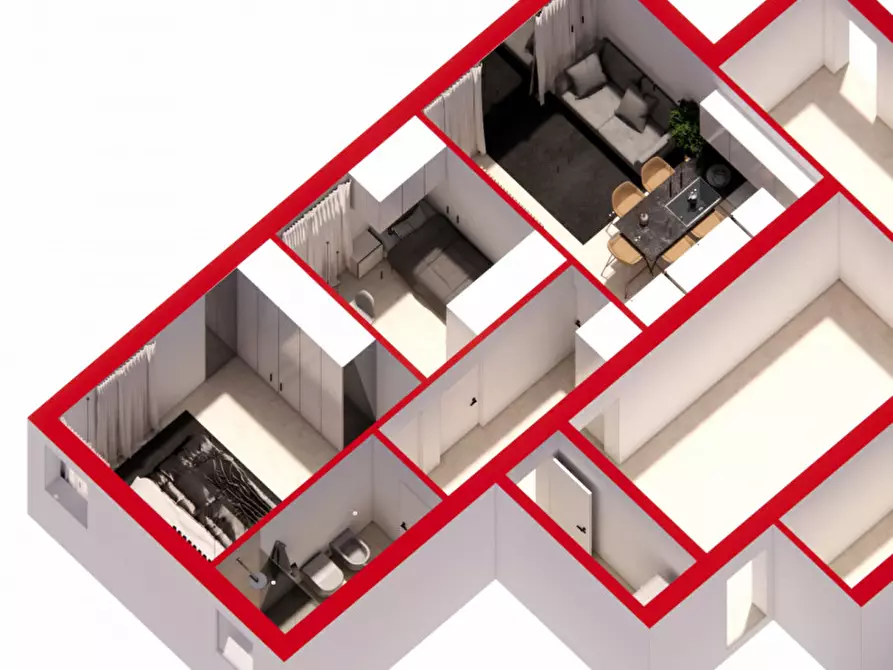 Immagine 10 di Appartamento in vendita  in Via Principe Umberto a Este