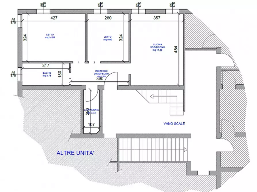 Immagine 12 di Appartamento in vendita  in Via Principe Umberto a Este