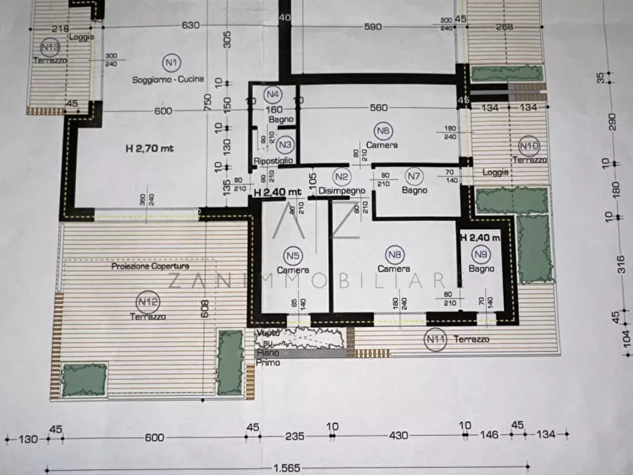 Immagine 4 di Attico in vendita  in Via Francia a Castelfranco Veneto
