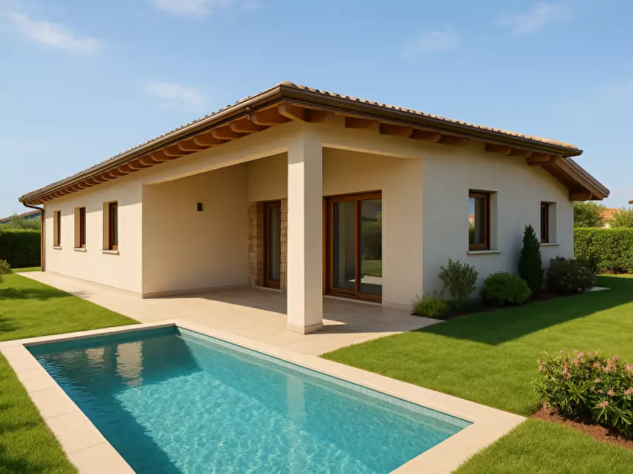 Immagine 1 di Villa in vendita  in via lombardia a Lonato del Garda