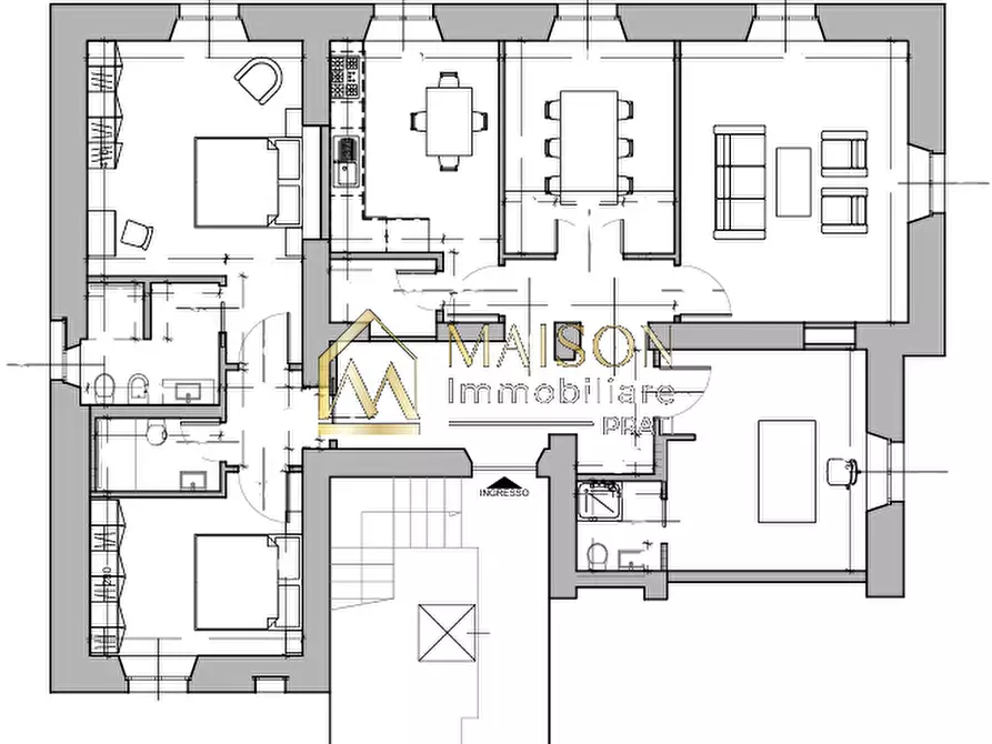 Immagine 29 di Appartamento in vendita  in Piazza Ungheria a Roma